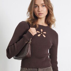 LA Hearts “Be Mine” long sleeve sweater